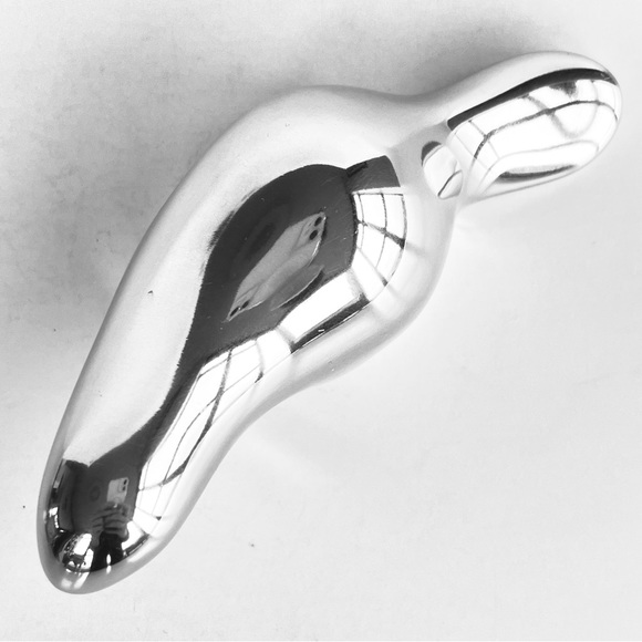 Silver Metal Animal Figurine - Picture 15 of 16